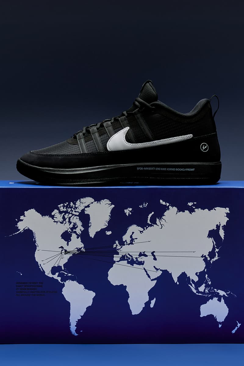 fragment design x Nike Book 2 Raffle Opens Tomorrow at HBX devin booker hiroshi fujiwara