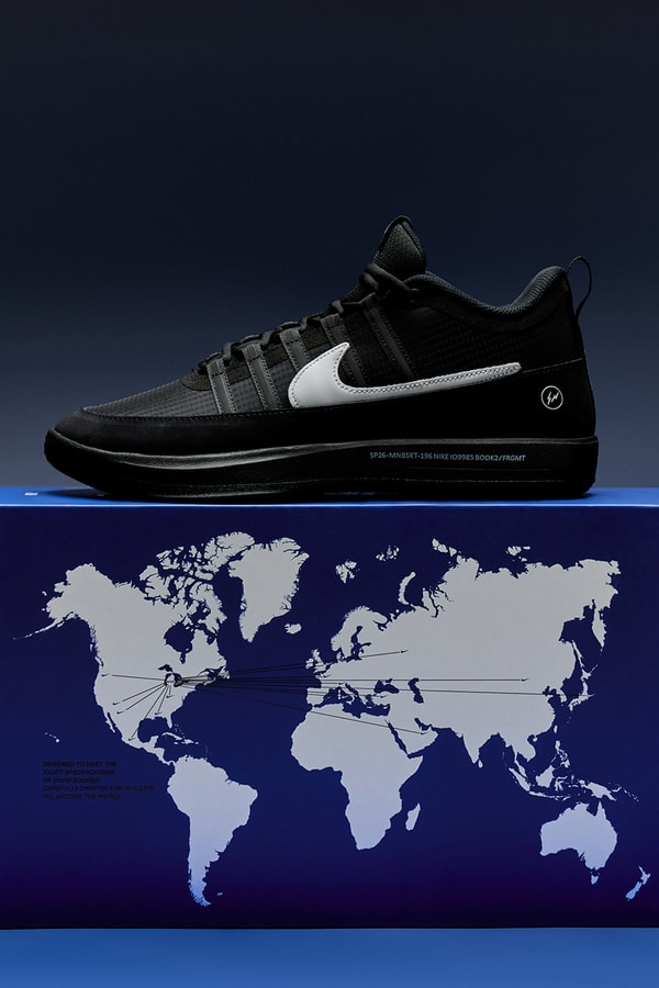 fragment design x Nike Book 2 Raffle Opens Tomorrow at HBX devin booker hiroshi fujiwara