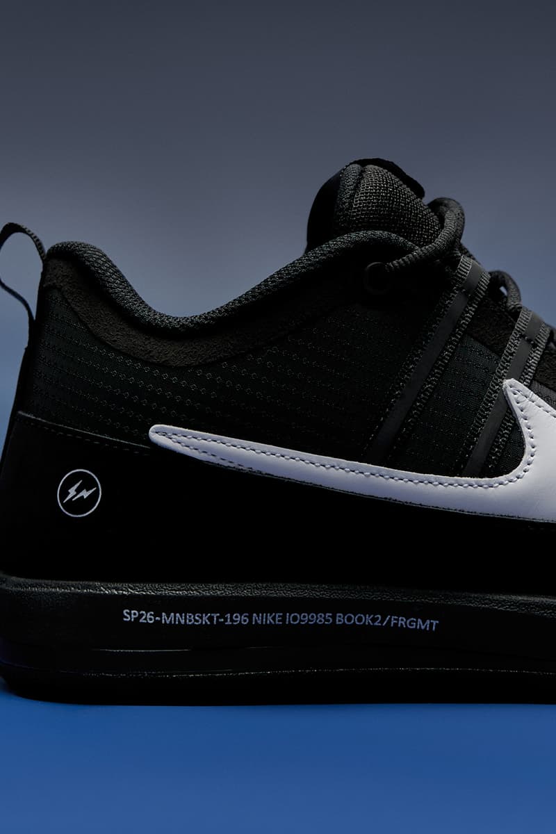 fragment design x Nike Book 2 Raffle Opens Tomorrow at HBX devin booker hiroshi fujiwara