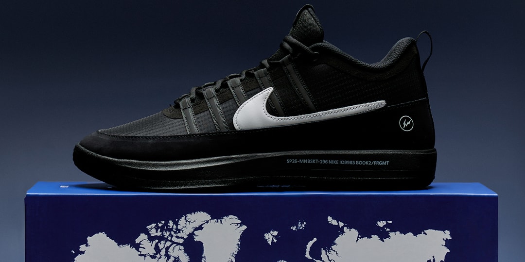 fragment design x Nike Book 2 Raffle Releases on HBX