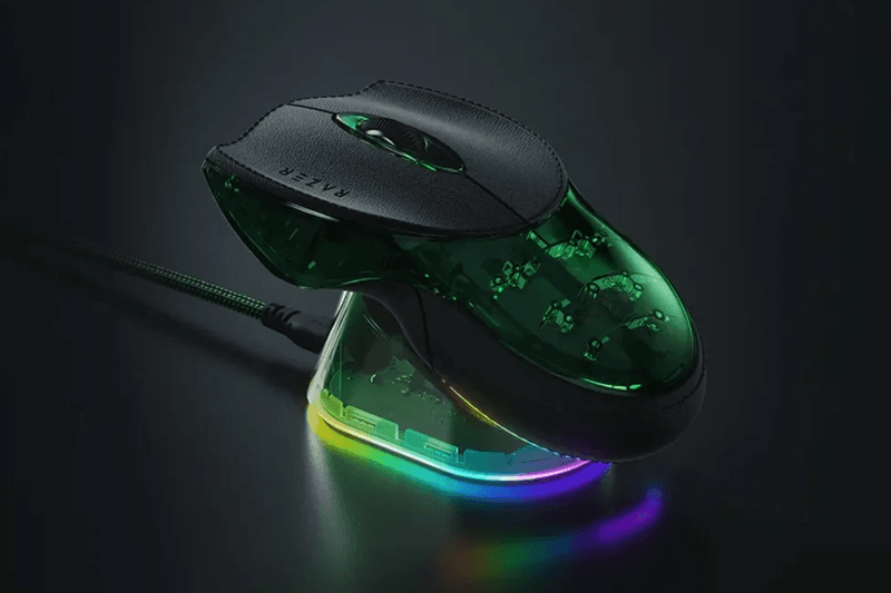 Razer Is Relaunching Its First-Ever Gaming Mouse Boomslang For $1,337 USD leet gaming steelseries limited-edition