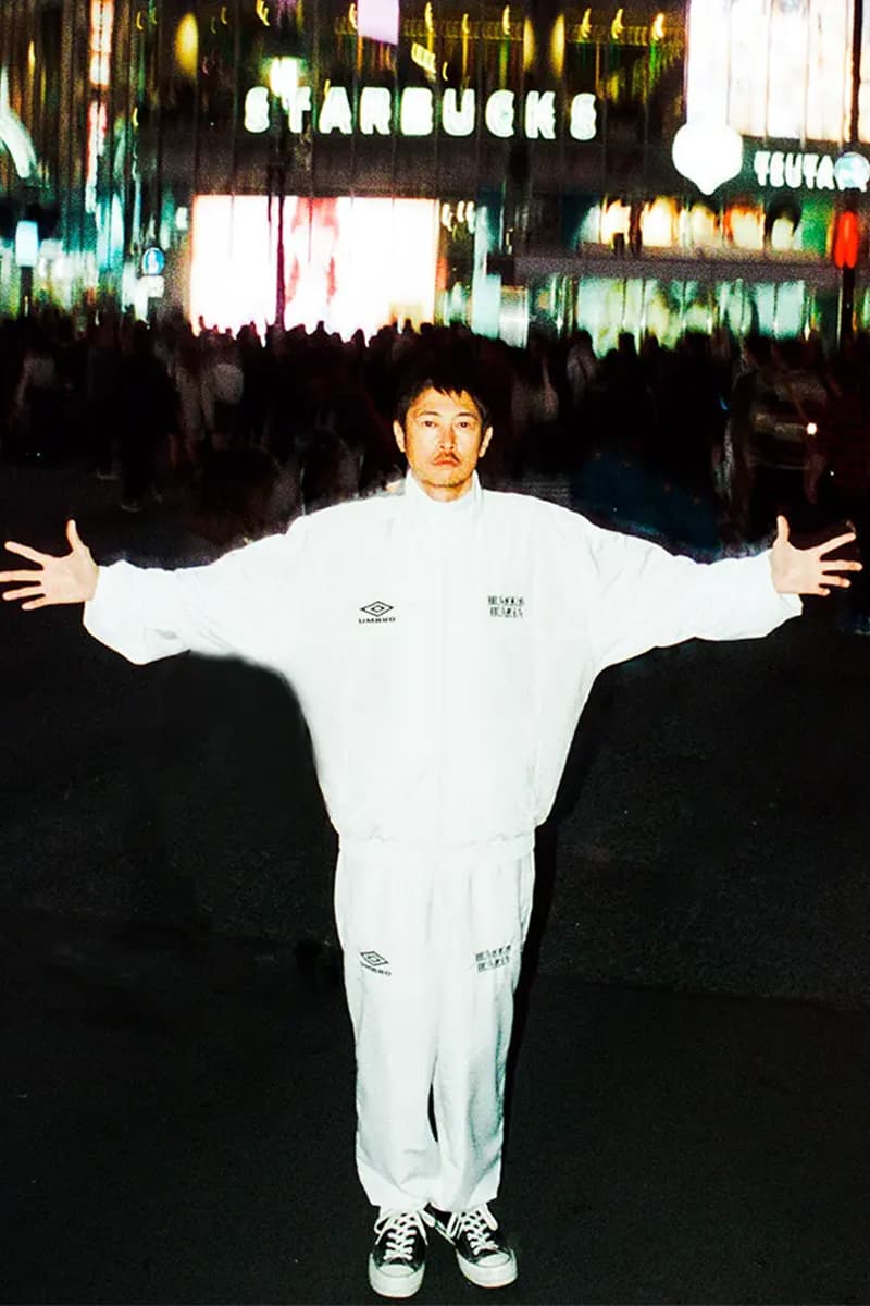 Umbro WACKO MARIA SS26 Collaboration Campaign First Look Info Atsuhiko Mori Keiji Ishizuka