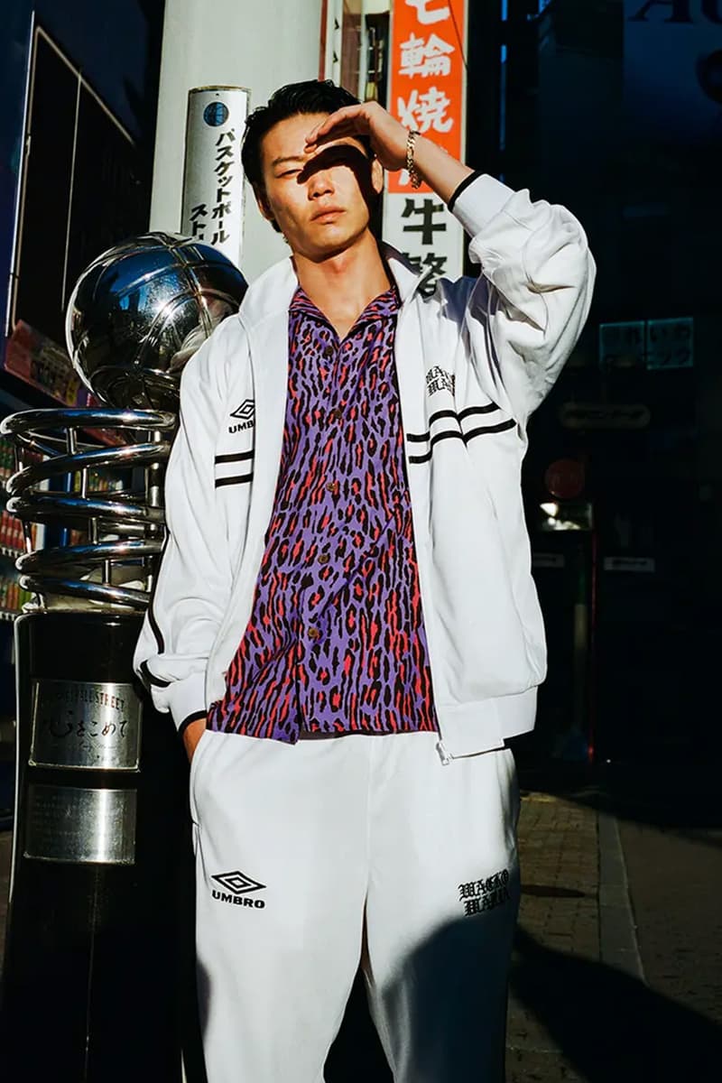 Umbro WACKO MARIA SS26 Collaboration Campaign First Look Info Atsuhiko Mori Keiji Ishizuka