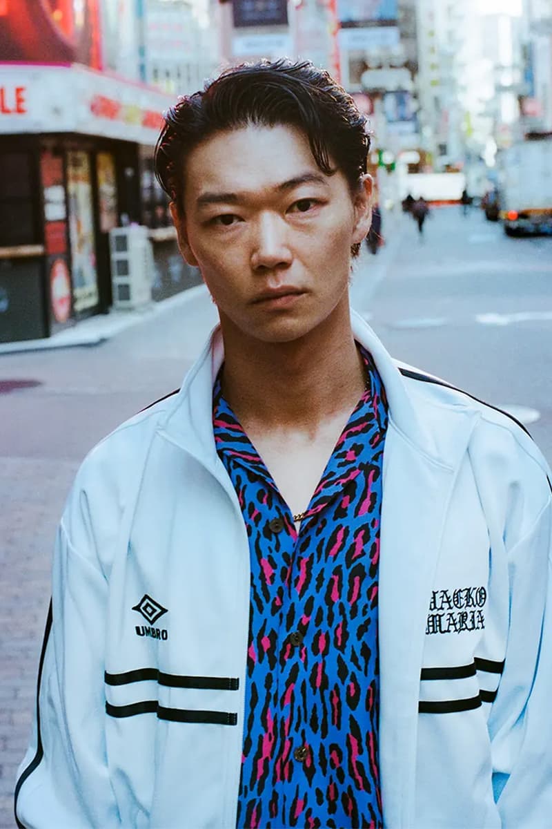 Umbro WACKO MARIA SS26 Collaboration Campaign First Look Info Atsuhiko Mori Keiji Ishizuka