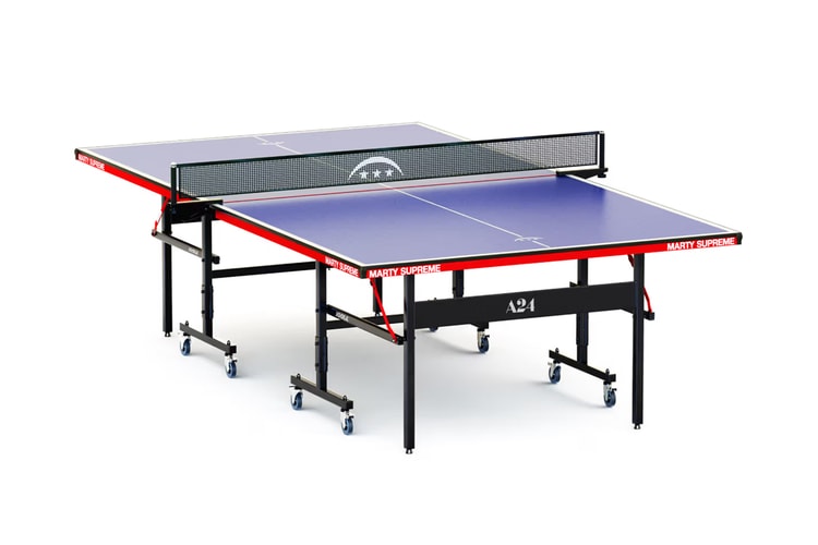 A24 Drops 'Marty Supreme' Table Tennis Table and Paddle Kit