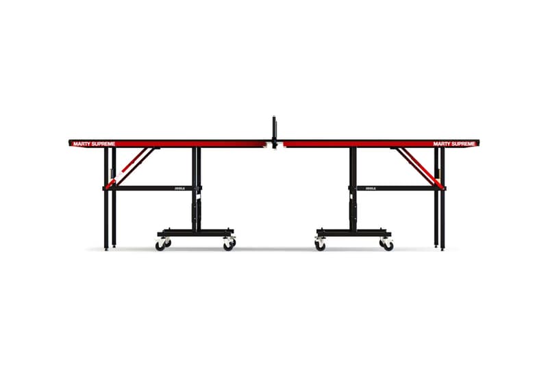 A24 Marty Supreme JOOLA Table Tennis Kit Table Release Info
