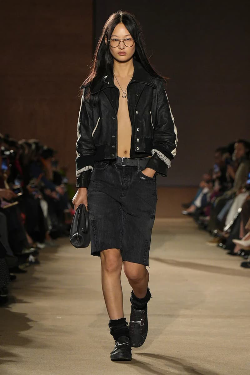 Coach FW26 Embraces an Emo Renaissance With "Black Parade" Tailoring see now buy now model