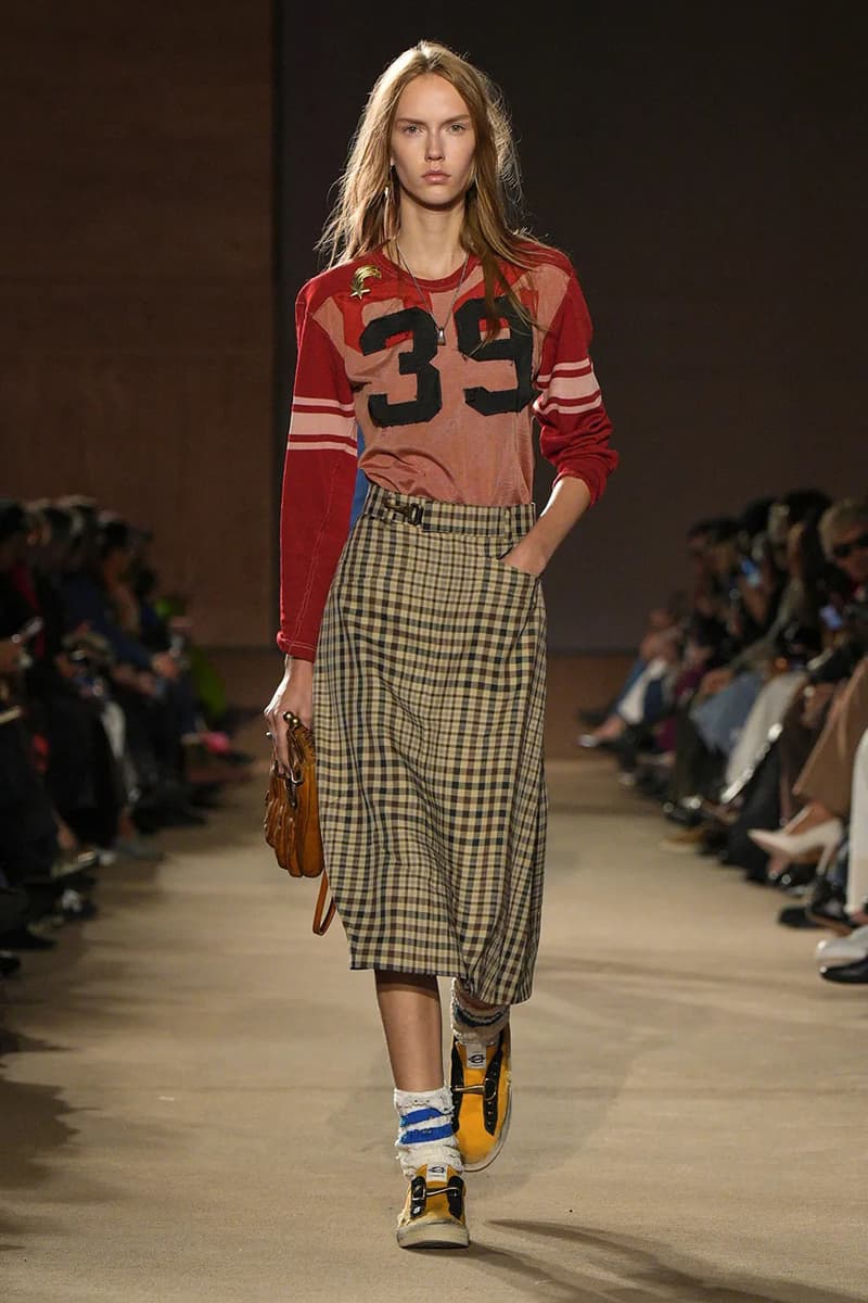 Coach FW26 Embraces an Emo Renaissance With "Black Parade" Tailoring see now buy now model