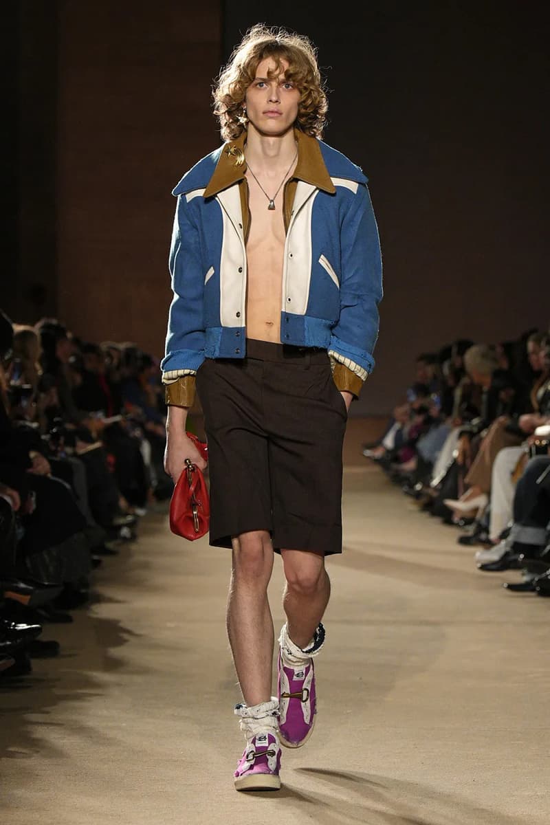 Coach FW26 Embraces an Emo Renaissance With "Black Parade" Tailoring see now buy now model