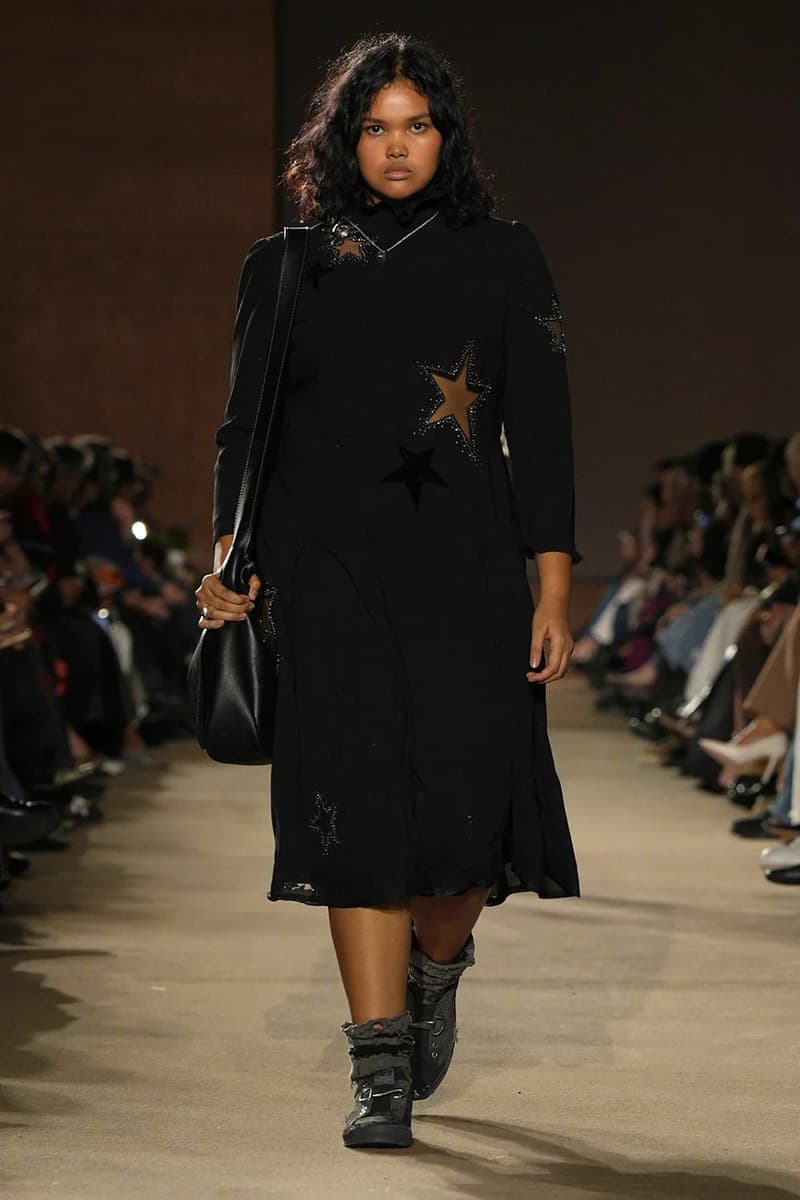 Coach FW26 Embraces an Emo Renaissance With "Black Parade" Tailoring see now buy now model