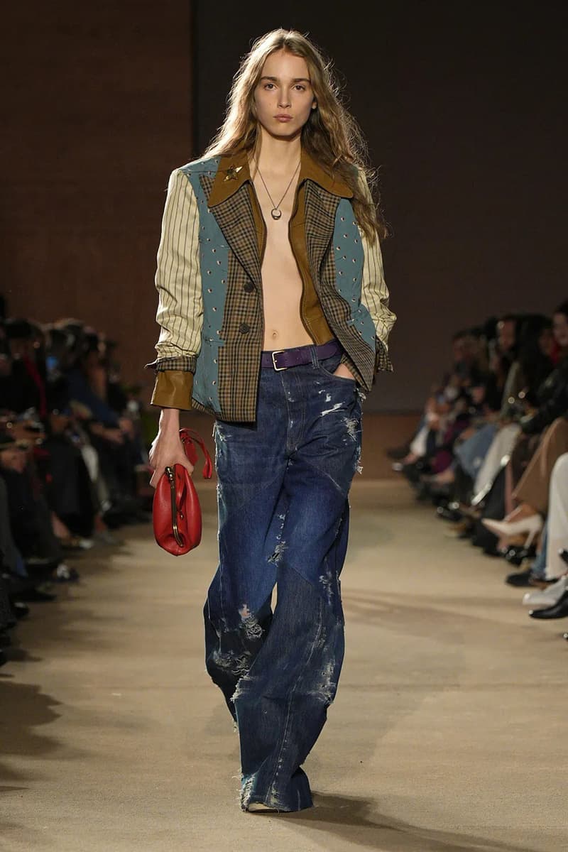 Coach FW26 Embraces an Emo Renaissance With "Black Parade" Tailoring see now buy now model