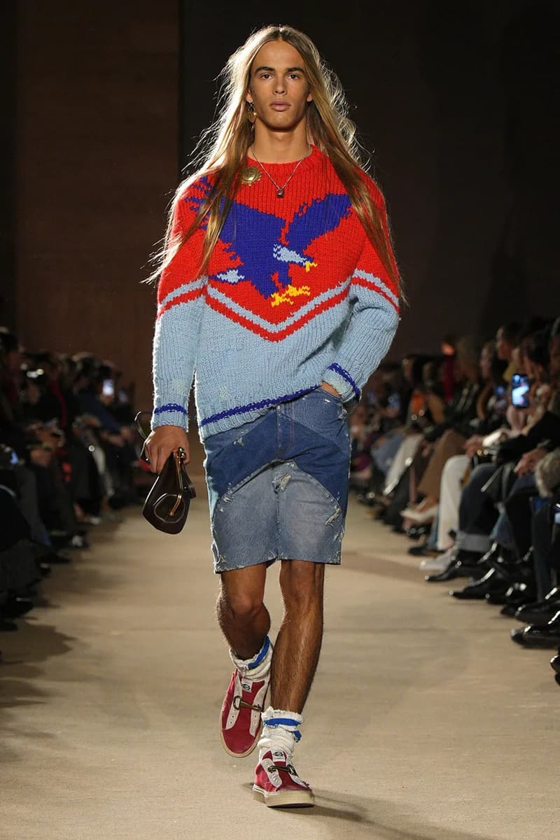 Coach FW26 Embraces an Emo Renaissance With "Black Parade" Tailoring see now buy now model