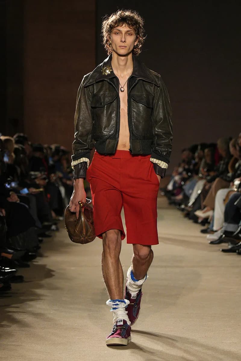 Coach FW26 Embraces an Emo Renaissance With "Black Parade" Tailoring see now buy now model