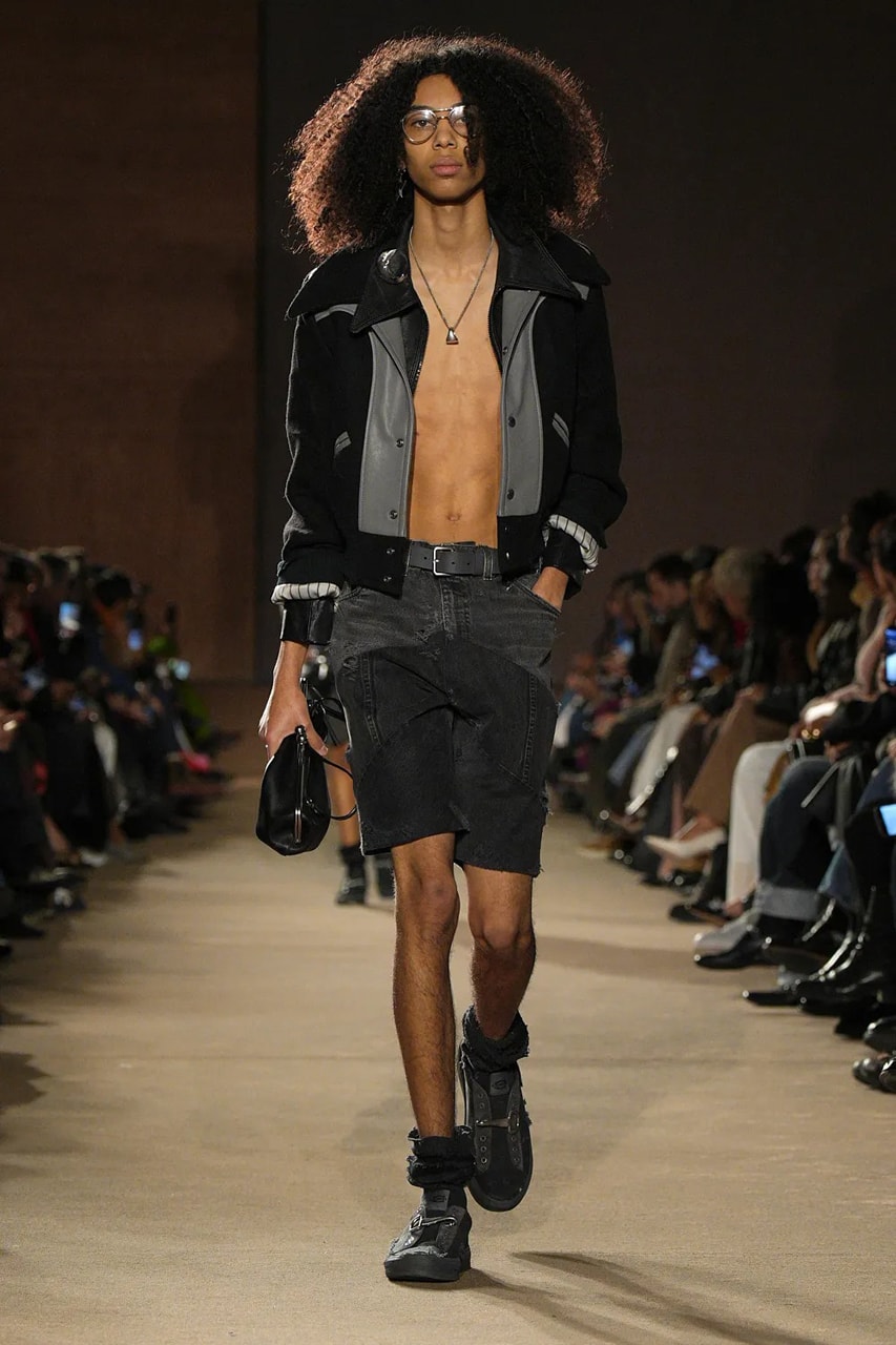 Coach FW26 Embraces an Emo Renaissance With "Black Parade" Tailoring see now buy now model