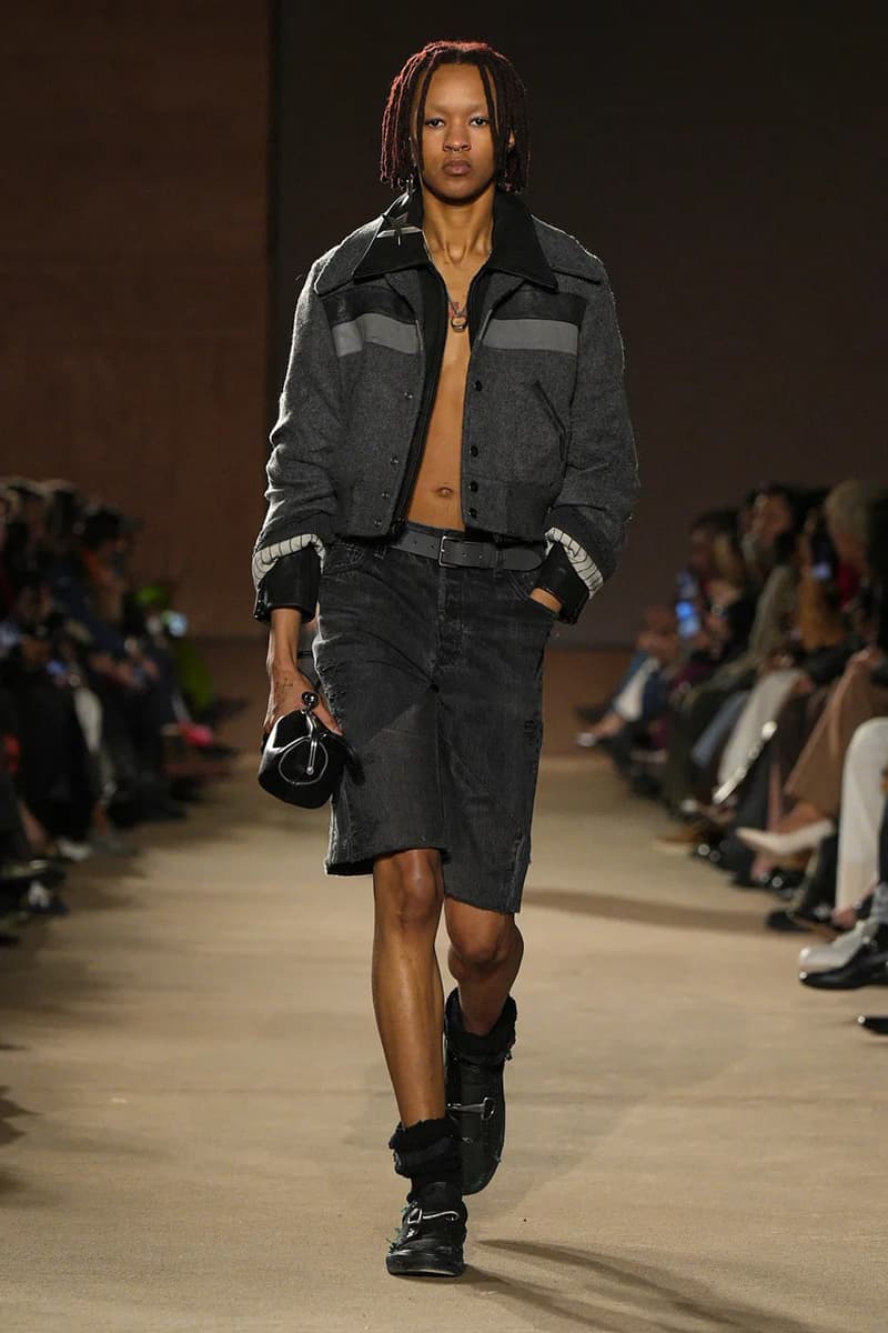 Coach FW26 Embraces an Emo Renaissance With "Black Parade" Tailoring see now buy now model