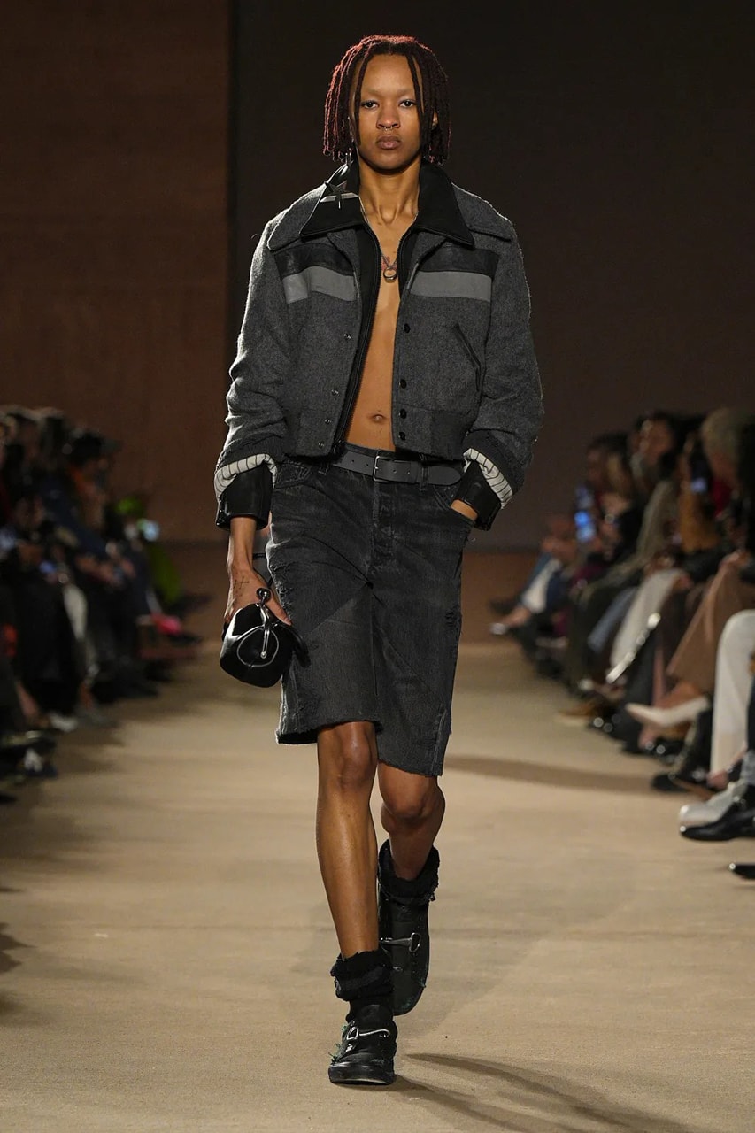 Coach FW26 Embraces an Emo Renaissance With "Black Parade" Tailoring see now buy now model