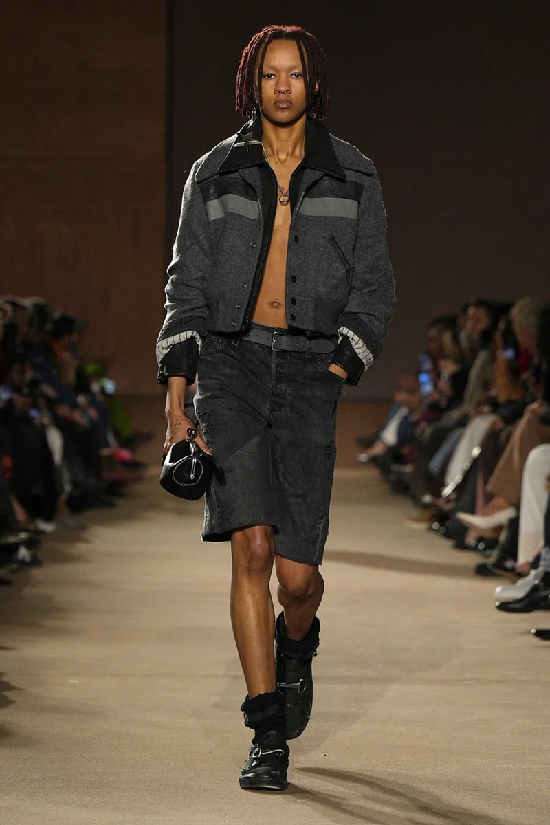 Coach FW26 Embraces an Emo Renaissance With "Black Parade" Tailoring see now buy now model