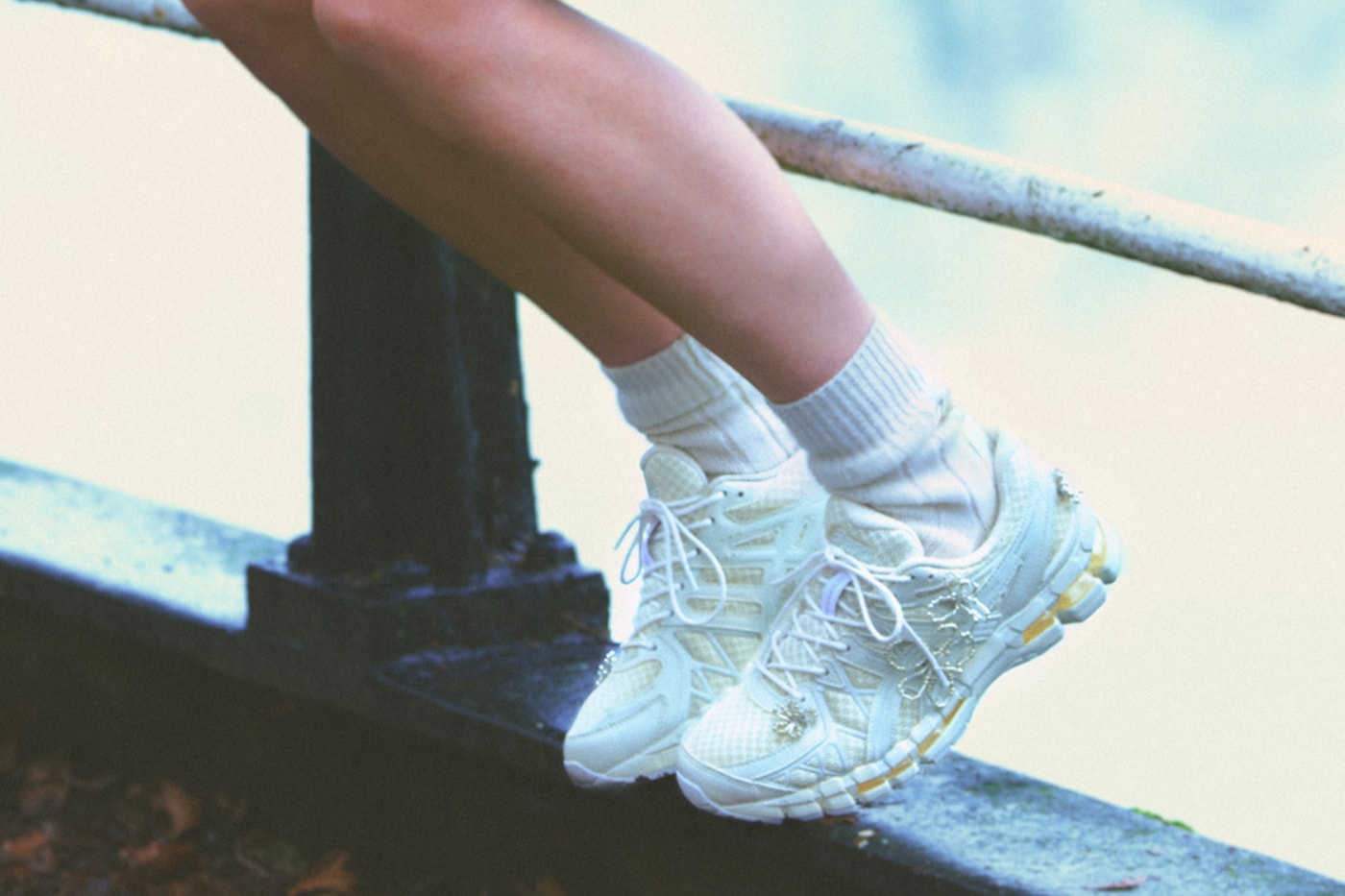 ASICS and Completedworks Reimagine the GEL-KAYANO 20 as Wearable Art collaboration release info sneakers london based jewellery designer