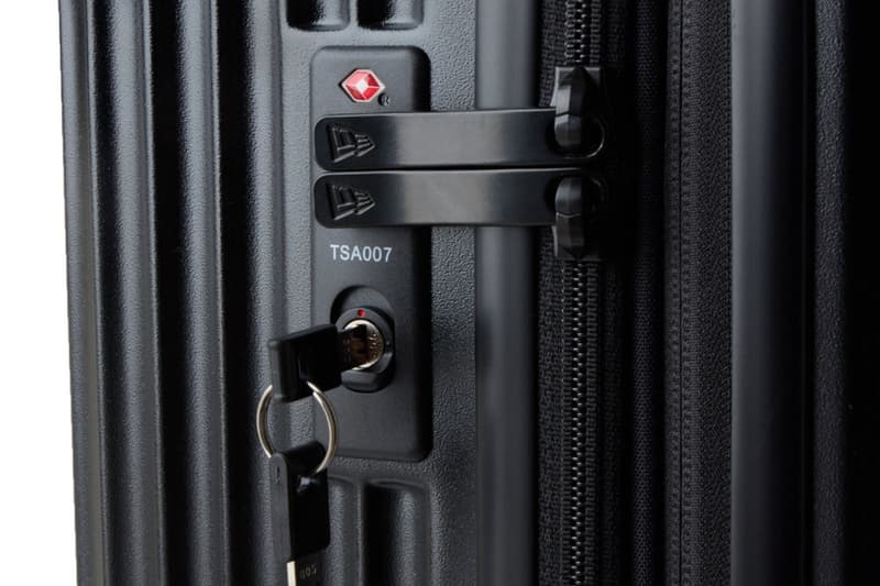New Era large size black silver Luggage Case Release Info