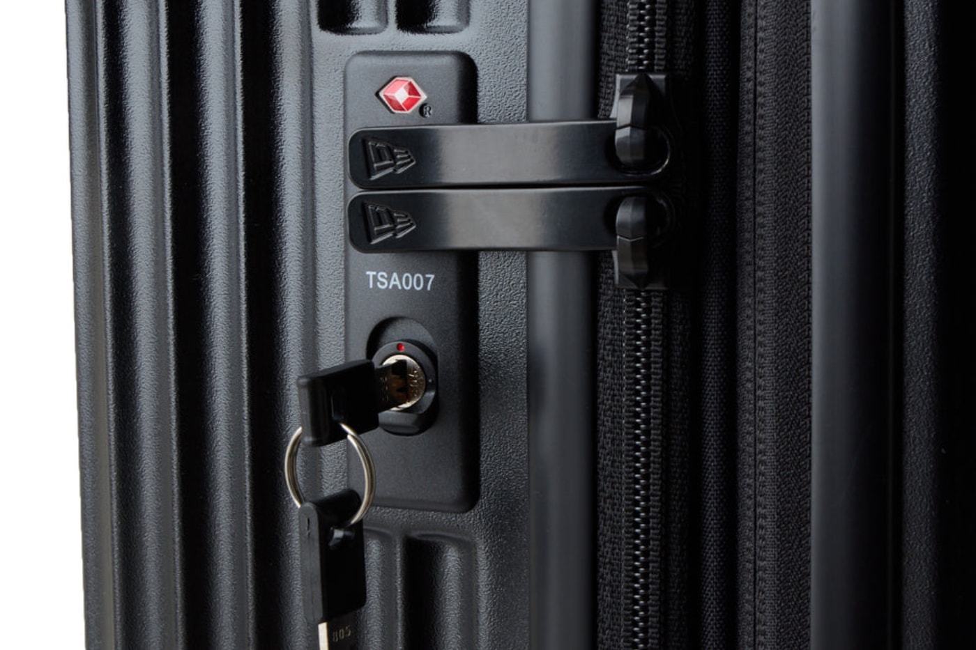 New Era large size black silver Luggage Case Release Info