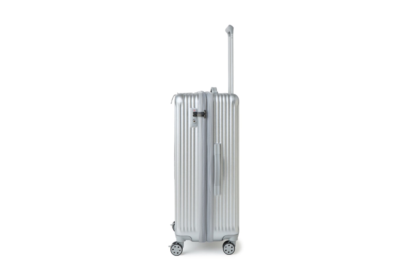 New Era large size black silver Luggage Case Release Info