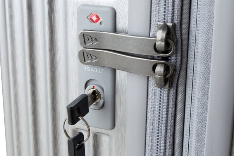 New Era large size black silver Luggage Case Release Info