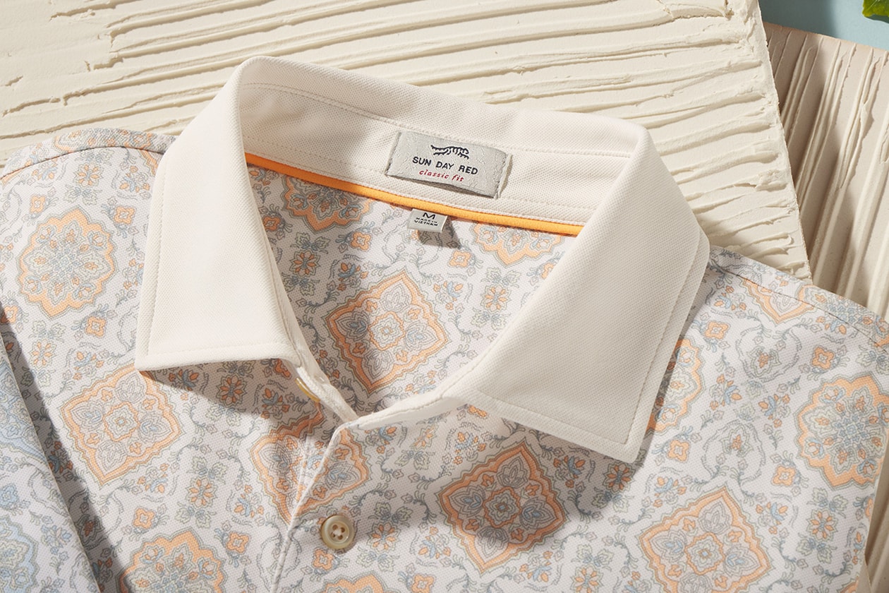 sun day reds 96 throwback capsule channels early tiger woods energy charlie nostalgia 90s tour style golf