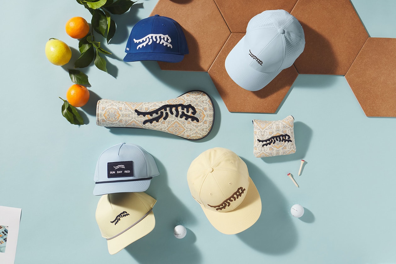 Day of the Sun Reds 96 Throwback Capsule Channels Temprano Tiger Woods Energy Charlie Nostalgia Tour de los 90 Estilo Golf