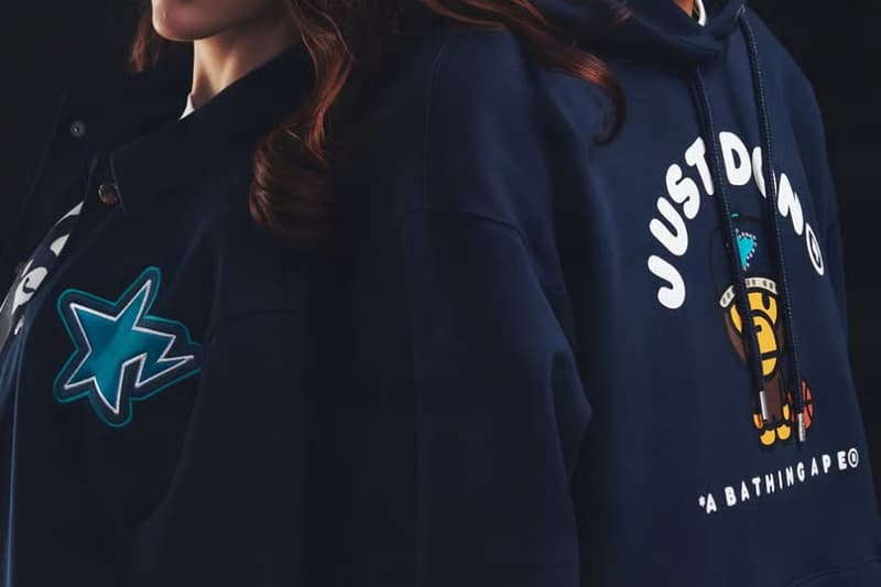 Don C and BAPE Drop Snakeskin STAs and Retro Court Gear for NBA All-Star Weekend apparel hat hoodies a bathing ape basketball just don