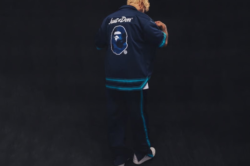 Don C and BAPE Drop Snakeskin STAs and Retro Court Gear for NBA All-Star Weekend apparel hat hoodies a bathing ape basketball just don