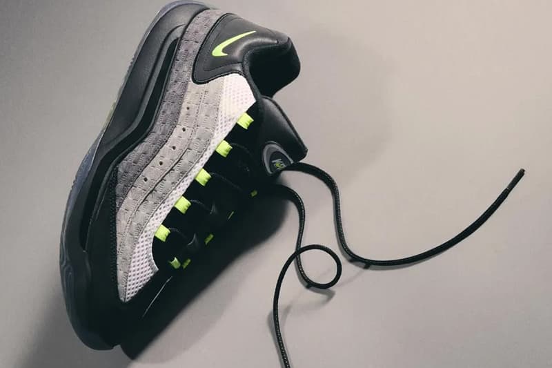 Ronnie Fieg Reveals Kith x Nike KD 18 "Air Max 95" Friends & Family Exclusive neon kevin durant kith founder 