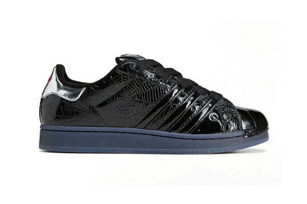 Sp5der adidas Superstar "Black" Core Black/Silver Metallic KJ7021 young thug collaboration