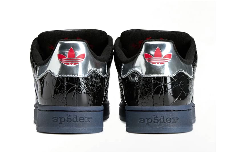 Sp5der adidas Superstar "Black" Core Black/Silver Metallic KJ7021 young thug collaboration