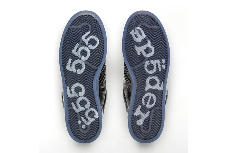 Sp5der adidas Superstar "Black" Core Black/Silver Metallic KJ7021 young thug collaboration