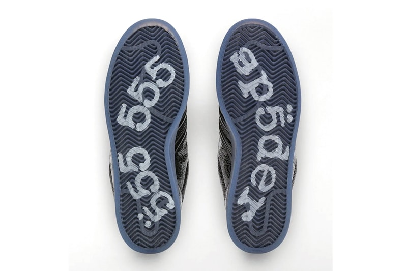 Sp5der adidas Superstar "Black" Core Black/Silver Metallic KJ7021 young thug collaboration