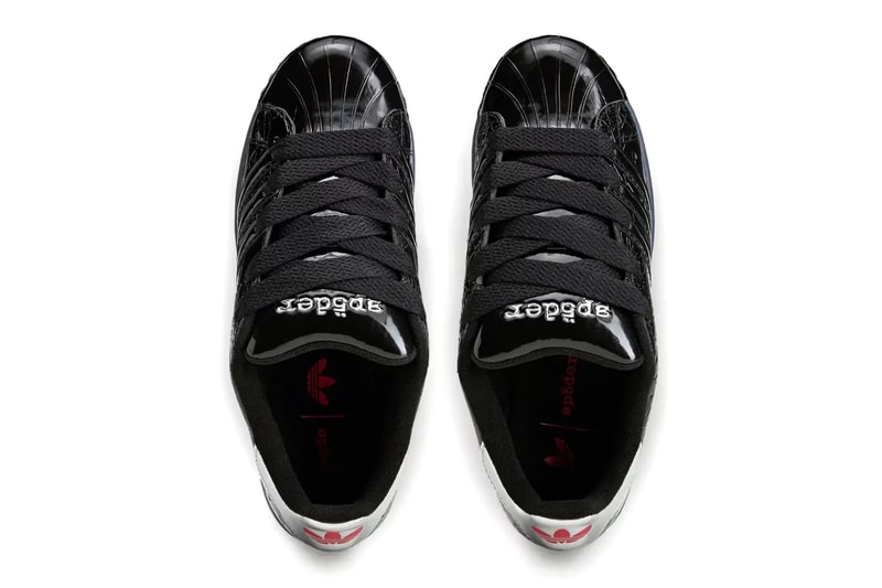 Sp5der adidas Superstar "Black" Core Black/Silver Metallic KJ7021 young thug collaboration