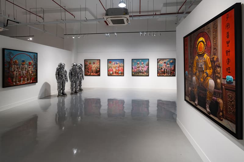 Jahan Loh Reimagines Chinese Deities as Interstellar Travelers in 'The Fortune Trilogy' Exhibit Singaporean artist launches a futuristic solo show at Tanjong Pagar Distripark, blending Fu Lu Shou with space-age aesthetics.
