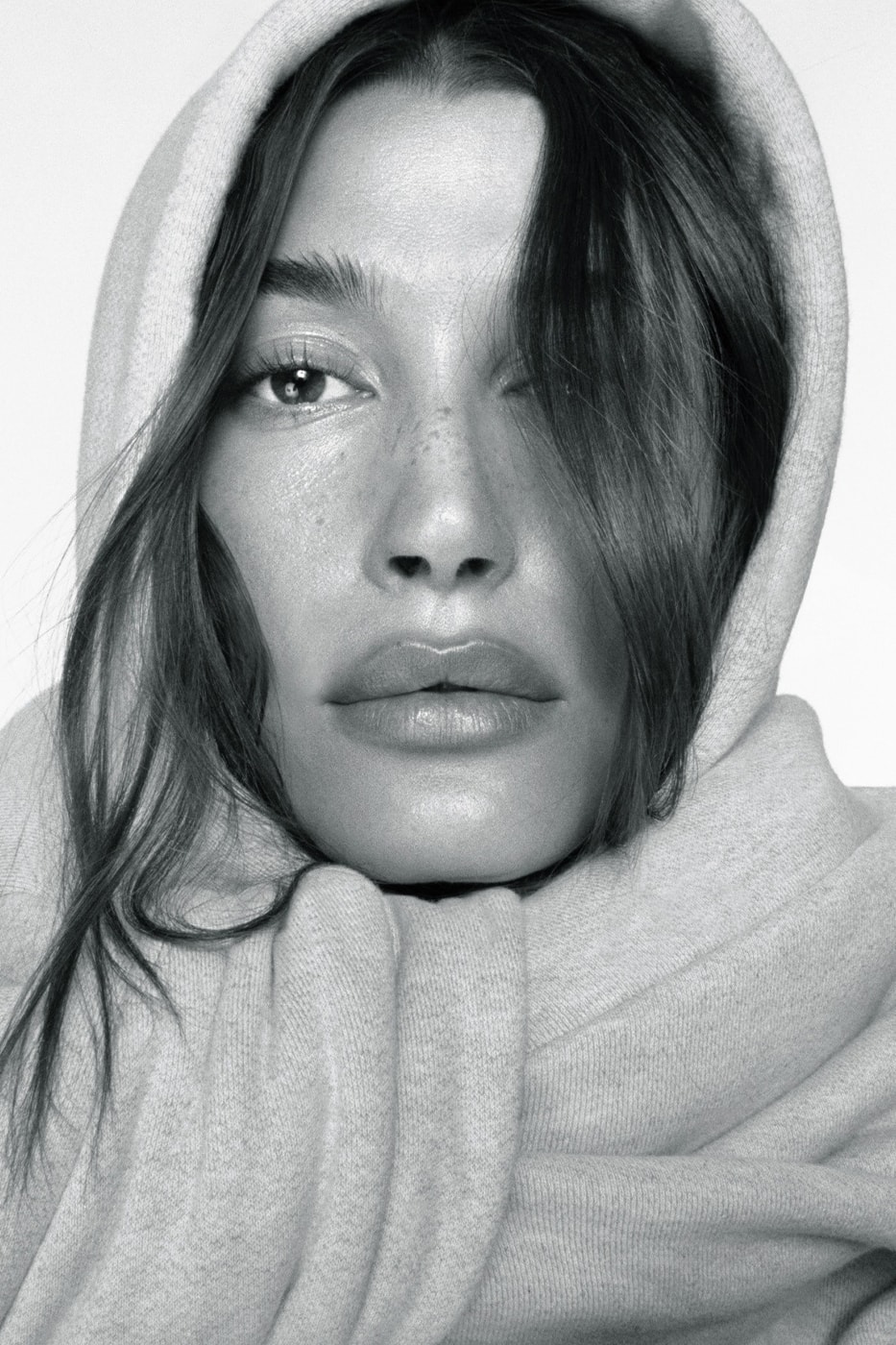 Justin Bieber's SKYLRK Taps Hailey Bieber for New Capsule valentines day release padded shoulders leather jackets hoodies sweaters slides phone cases 