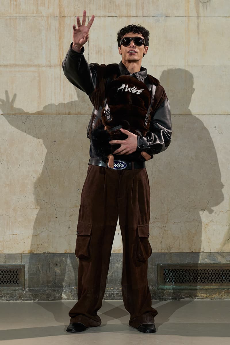 A$AP Rocky Breaks the Fourth Wall With AWGE FW26 at NYFW rihanna fall winter 2026 new york fashion week awegenization 3.d mule puma ray ban