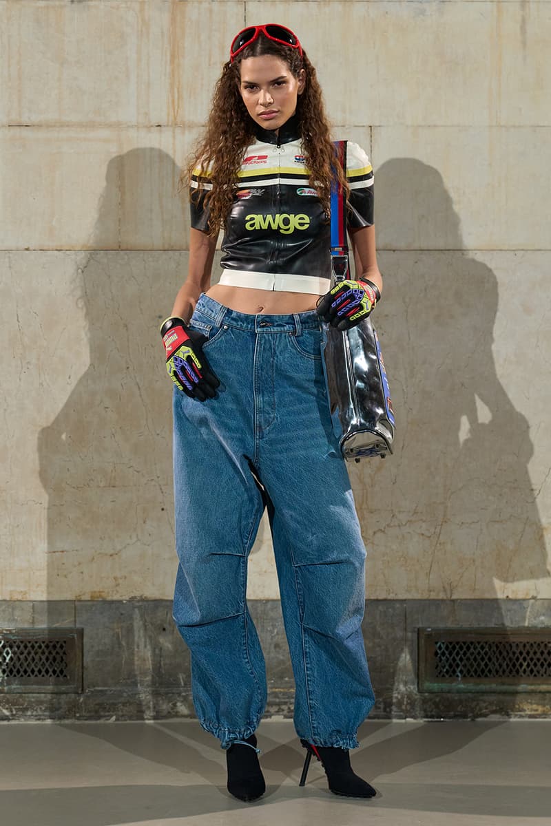 A$AP Rocky Breaks the Fourth Wall With AWGE FW26 at NYFW rihanna fall winter 2026 new york fashion week awegenization 3.d mule puma ray ban