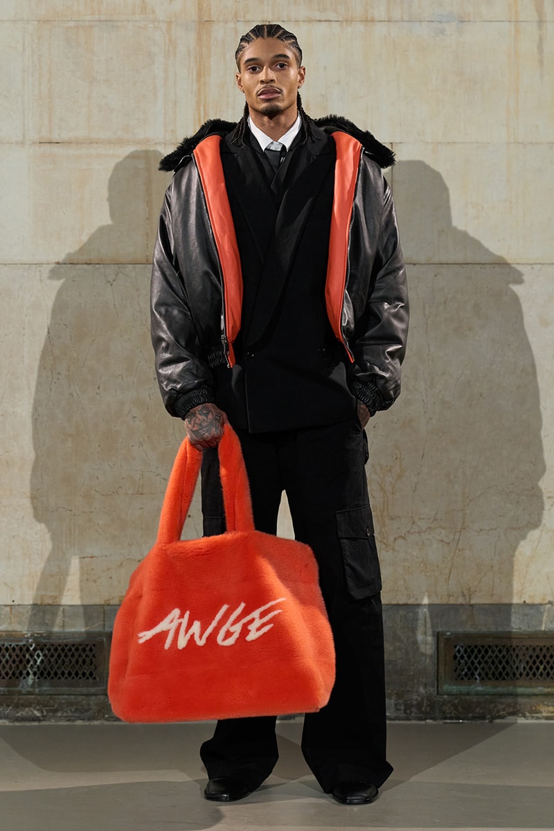 A$AP Rocky Breaks the Fourth Wall With AWGE FW26 at NYFW rihanna fall winter 2026 new york fashion week awegenization 3.d mule puma ray ban