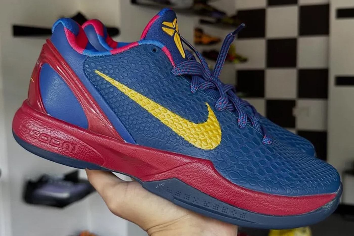 Rare FC Barcelona x Nike Kobe 6 Sample Has Surfaced Kobe Bryant’s love for the Spanish club football Blaugrana