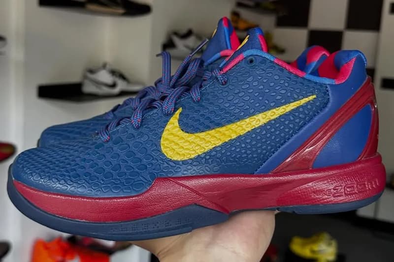 Rare FC Barcelona x Nike Kobe 6 Sample Has Surfaced Kobe Bryant’s love for the Spanish club football Blaugrana