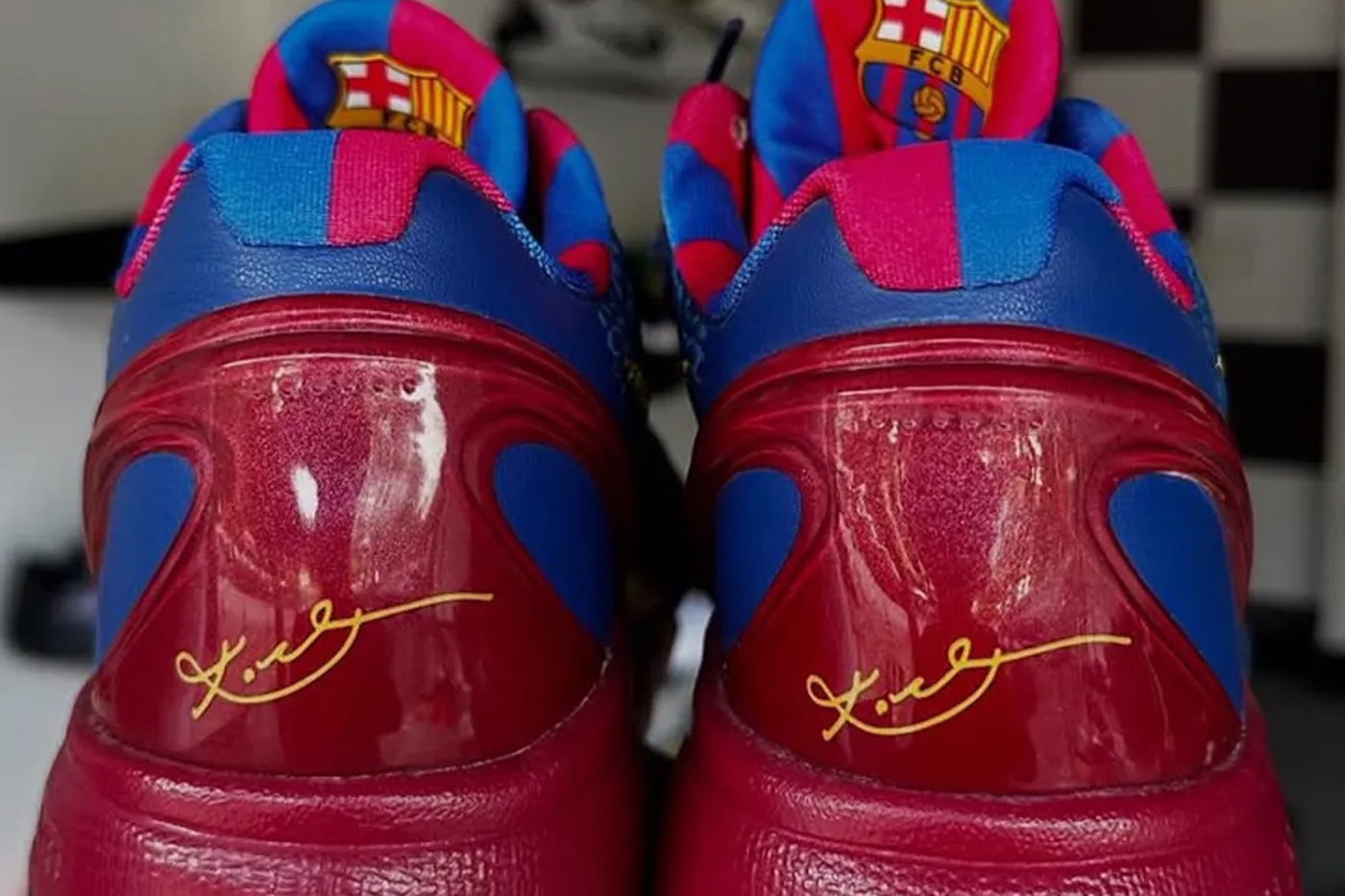 Rare FC Barcelona x Nike Kobe 6 Sample Has Surfaced Kobe Bryant’s love for the Spanish club football Blaugrana
