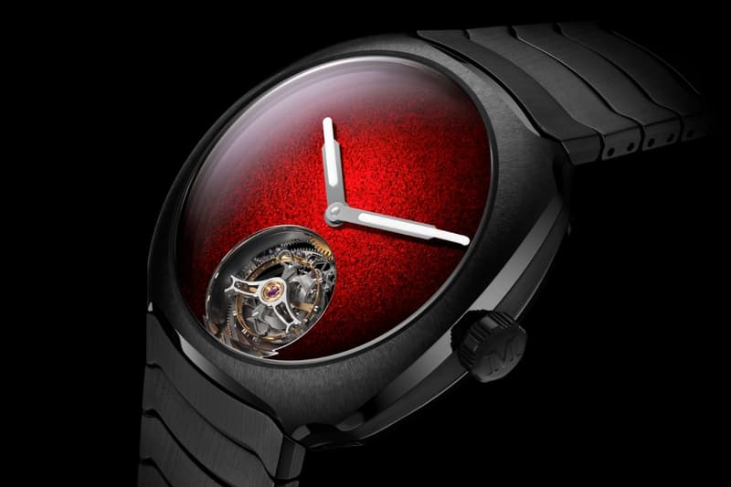 H. Moser & Cie. Streamliner Tourbillon Concept Ceramic Red Fumé Dial  ref. 6805‑2100 HMC 805 automatic caliber Release Info