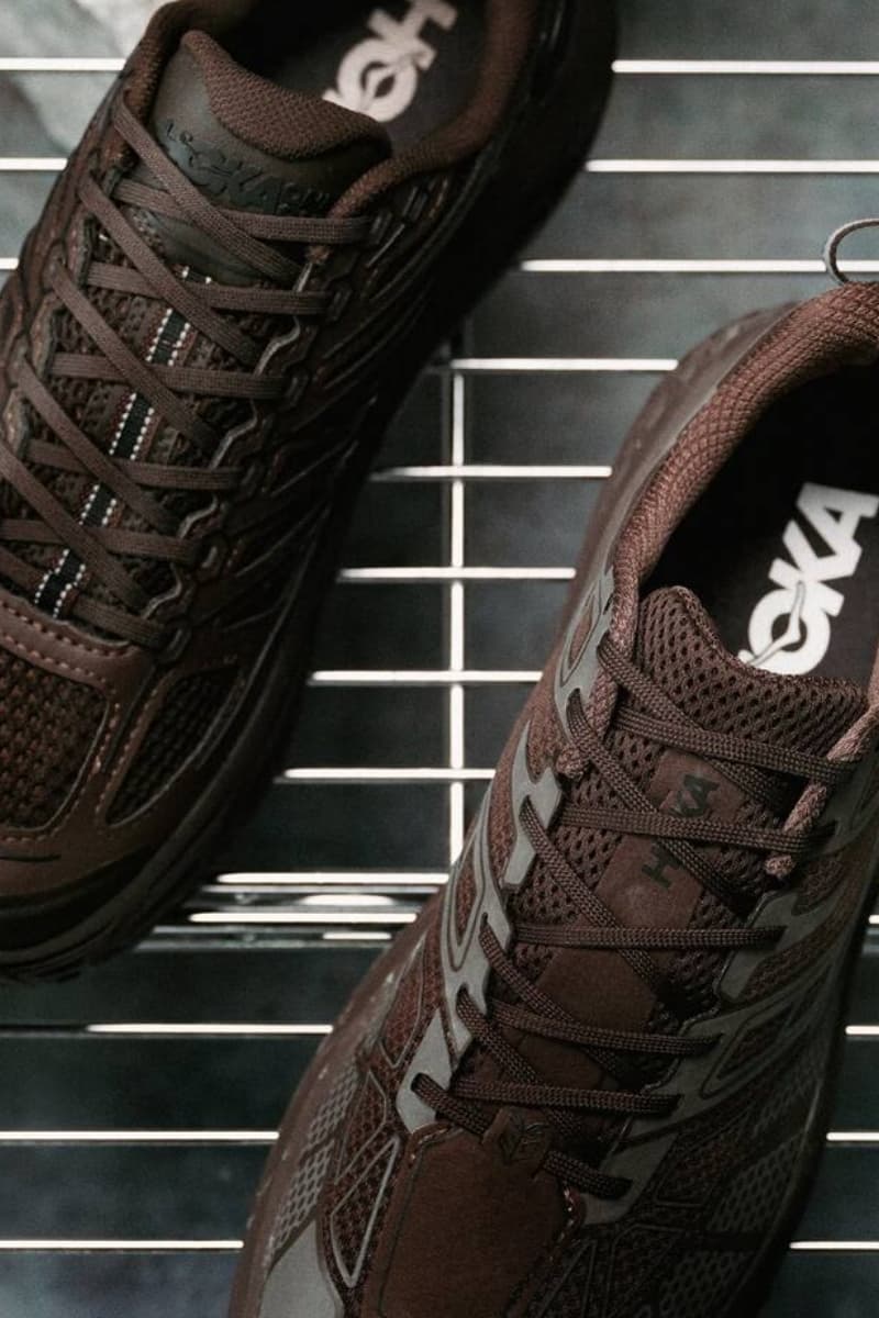 HOKA Stealth/Tech Speedgoat 2 1171891-CNW Mafate Speed 2 1171910-WNTC “Walnut/Cast Iron”Japan Exclusive Colorway Release Info