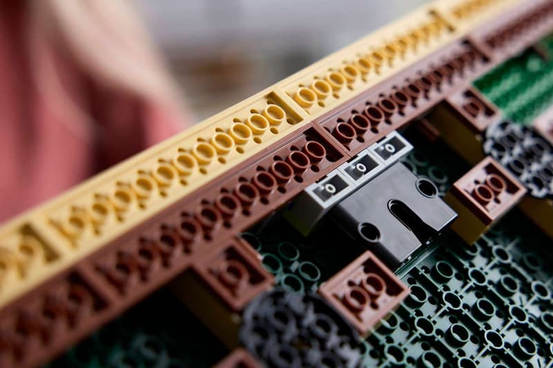 LEGO and The Met Recreate Monet's "The Water Lily Pond" Masterpiece in 3,179 Bricks bridge over a pond of water the met metropolitan museum of art new york