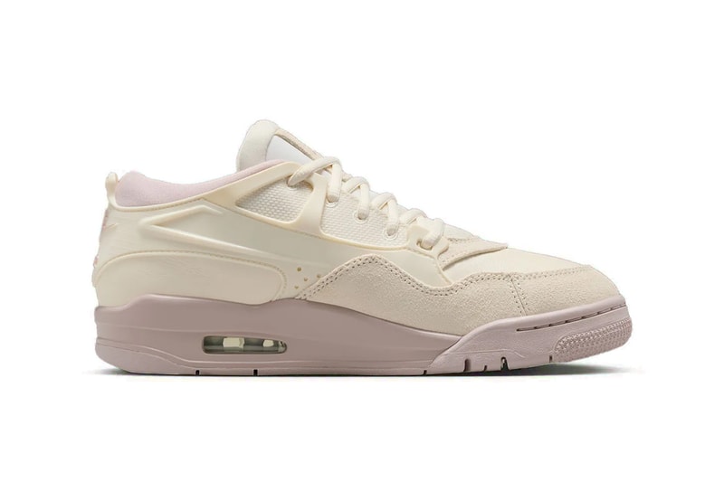 Air Jordan 4 RM "Pale Ivory/Particle Rose" Release Info FQ7940-102 nike jordan brand restomod low top