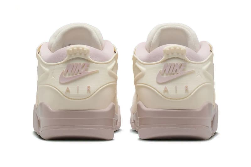 Air Jordan 4 RM "Pale Ivory/Particle Rose" Release Info FQ7940-102 nike jordan brand restomod low top