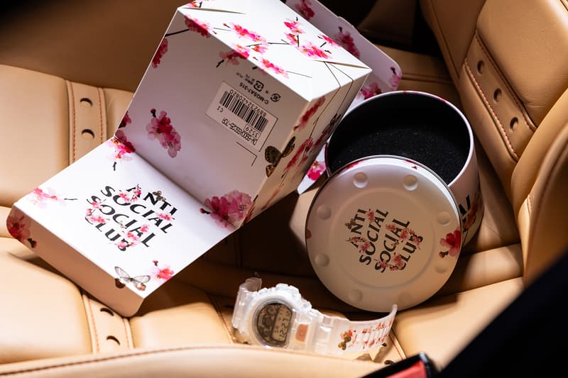 Anti Social Social Club and G-SHOCK Team up for Floral Timepiece Collaboration